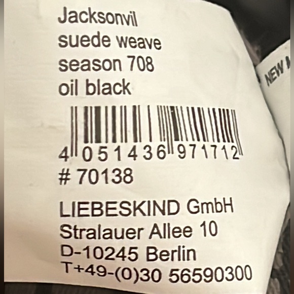 LIEBESKIND "JACKONVILLE" GENUINE LEATHER + SUEDE BAG - Picture 12 of 12